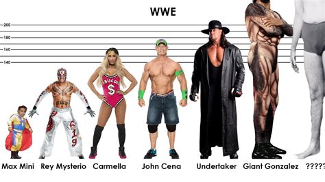 average wwe height|wwe real heights.